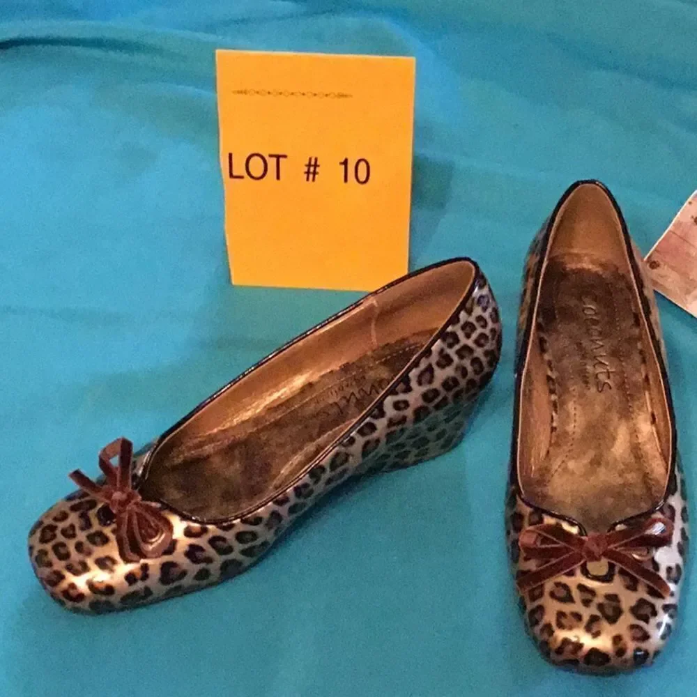 Animal print wedges in size 6 1/2 by COCONUTS